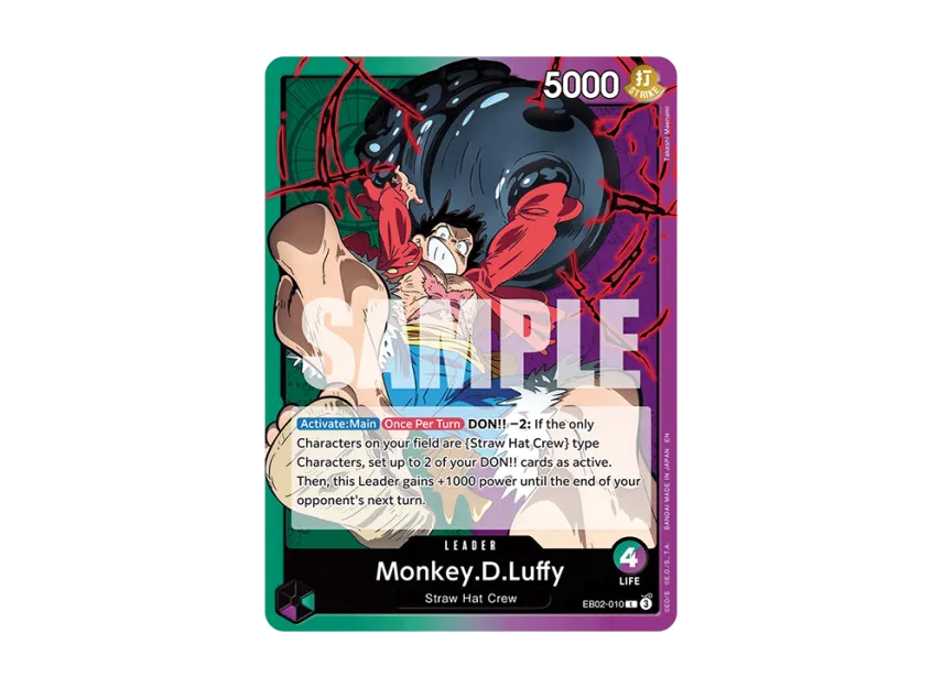 Monkey.D.Luffy L [EB02-010] [EN] (Extra Booster "Anime 25th Collection")