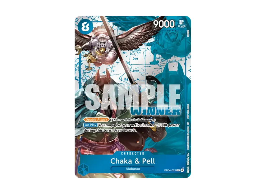 Chaka & Pell R [EB04-023] [EN] (Promotional Card "Winner Pack 2026 Vol. 3")