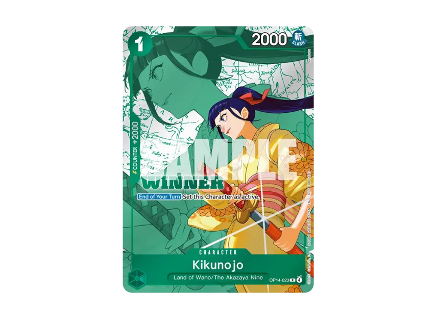 Kikunojo R [OP14-023] [EN] (Promotional Card "Winner Pack 2026 Vol. 3")