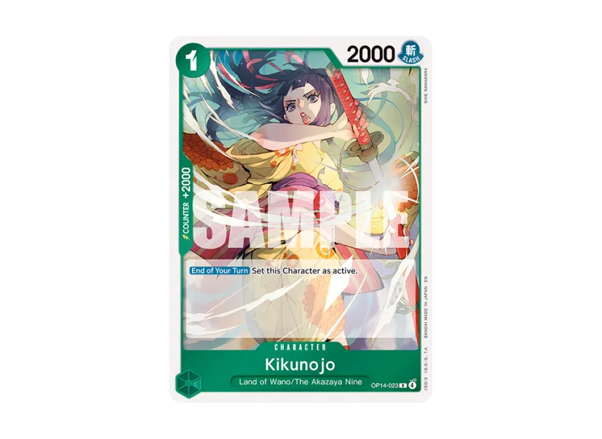 Kikunojo R [OP14-023] [EN] (Booster Pack "THE AZURE SEA'S SEVEN")