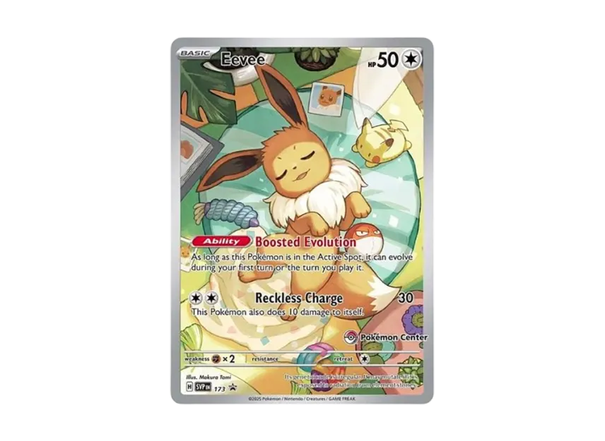 Eevee P [SVP 173] [EN] (Scarlet & Violet "Prismatic Evolutions Pokemon Center Elite Trainer Box")