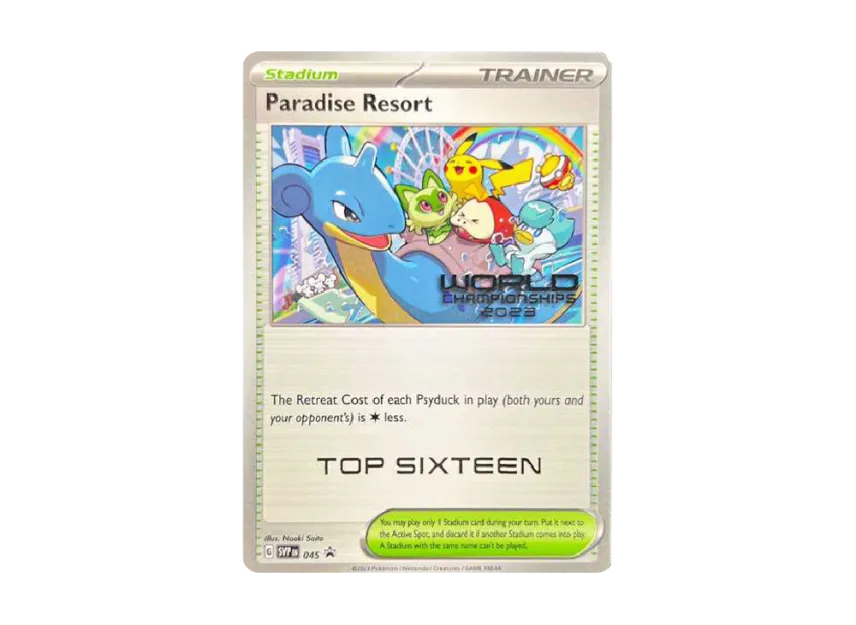 Paradise Resort : English Ver. : PROMO [SVP 045] [EN] ("World Championships 2023 Yokohama Distribution of TOP16 Winners")