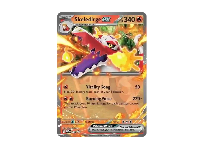 Skeledirge ex P [SVP 034] [EN] (Scarlet & Violet "Promotional Card")