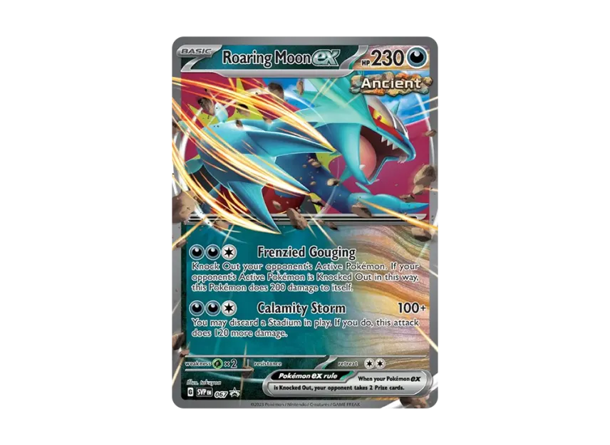 Roaring Moon ex P [SVP 067] [EN] (Scarlet & Violet "Promotional Card")