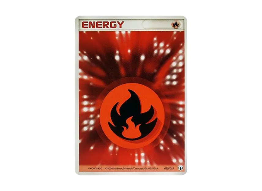 Fire Energy [PCG-MR-MEW-LUCARIO-VER-GRAENA-EX-DECK 010/015] (Gift Box "Mew / Lucario ver. Graena ex Deck")