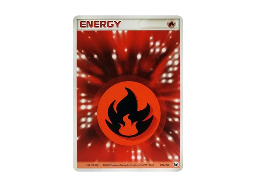 Fire Energy [PCG-MR-MEW-LUCARIO-VER-GRAENA-EX-DECK 012/015] (Gift Box "Mew / Lucario ver. Graena ex Deck")