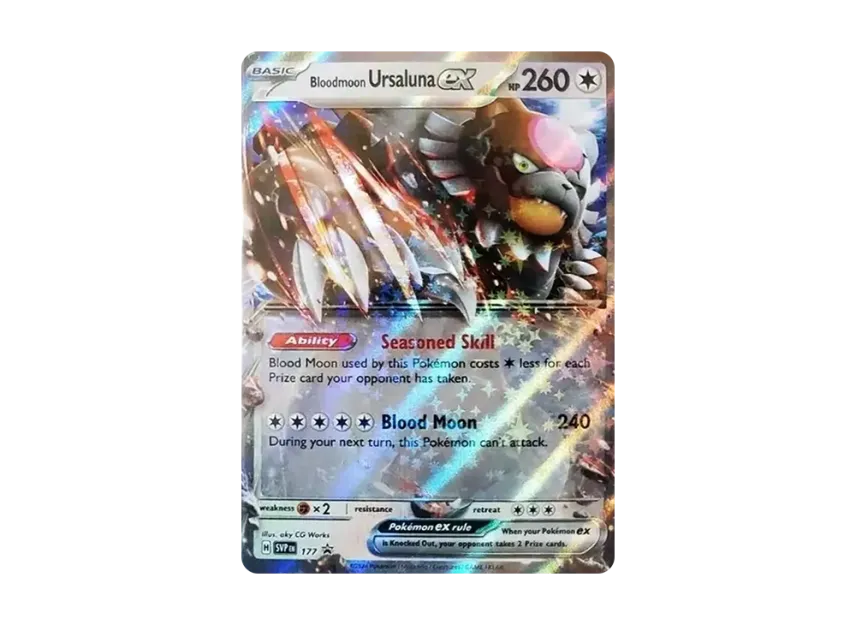 Bloodmoon Ursaluna ex P [SVP 177] [EN] (Scarlet & Violet "Promotional Card")