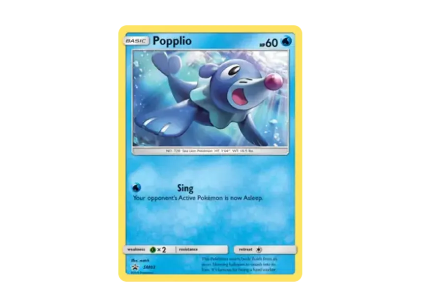 Popplio P [SM03] (Sun & Moon "Promotional Card")