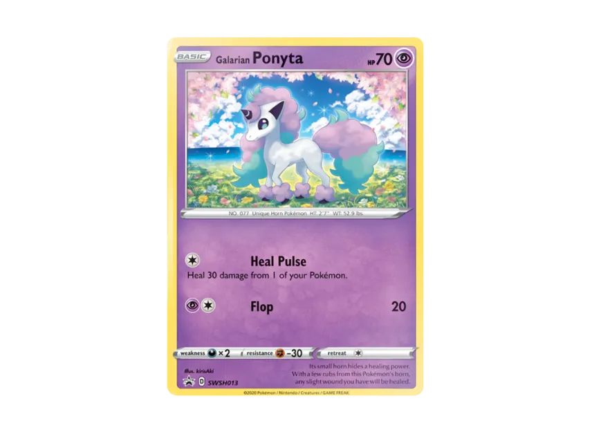 Galarian Ponyta P [SWSH013] (Sword & Shield "Promotional Card")