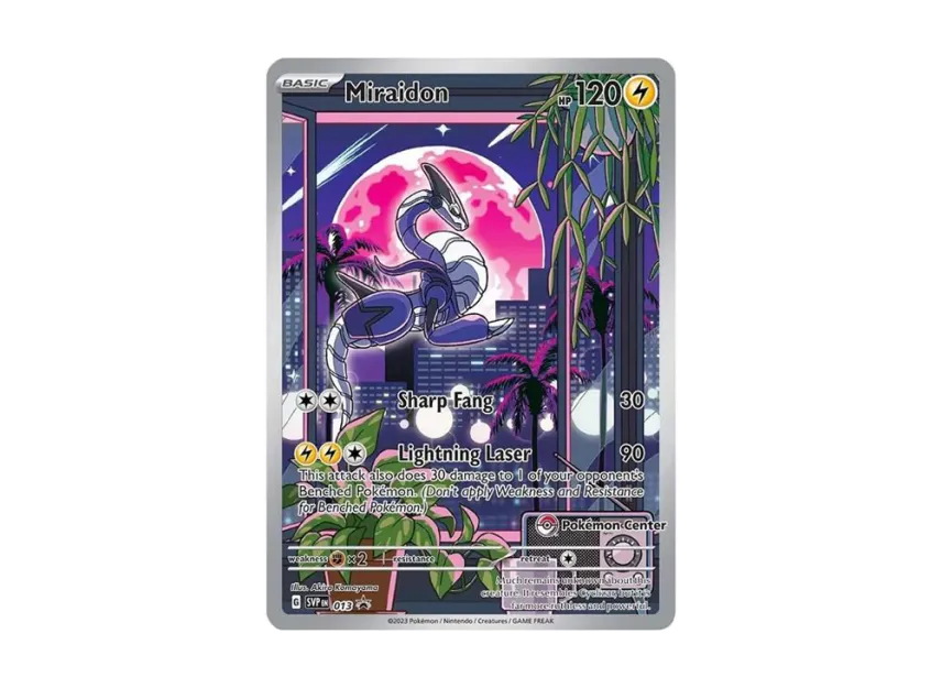 Miraidon P [SVP 013] [EN] (Promotional Card "Pokemon Center Exclusive")