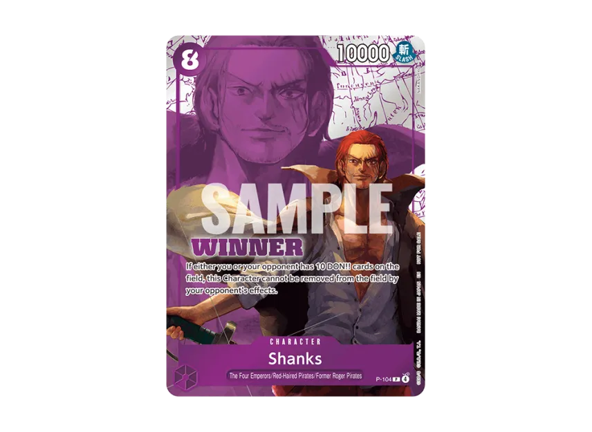 Shanks P [P-104] [EN] (Promotional Card "Winner Pack 2026 Vol. 2")