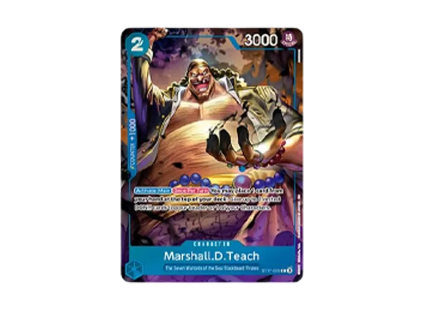 Marshall.D.Teach C [ST17-005] [EN] (ONE PIECE Card Game "Seven Warlords of the Sea Binder Set")