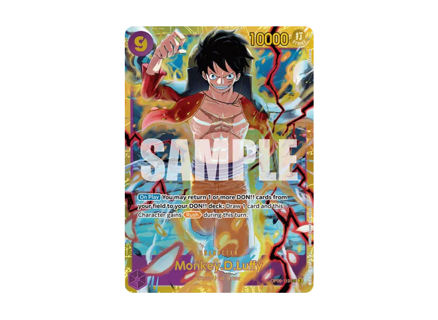 Monkey.D.Luffy SEC [OP09-119] [EN] (Booster Pack "Emperors in the New World")