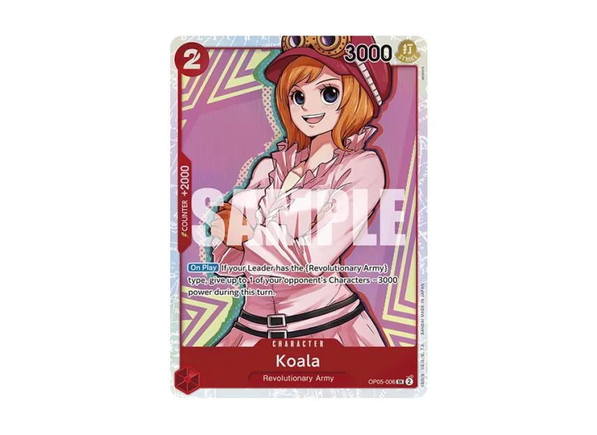 Koala SR [OP05-006] [EN] (Premium Booster "ONE PIECE CARD THE BEST")