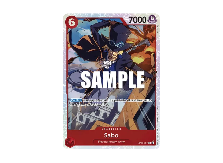 Sabo SR [OP05-007] [EN] (Booster Pack "Awakening Of The New Era")