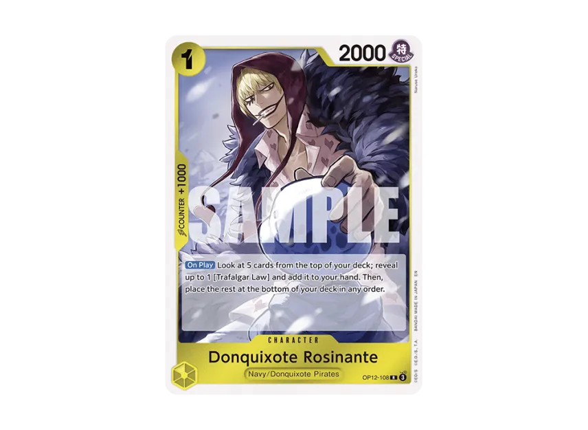Donquixote Rosinante R [OP12-108] [EN] (Booster Pack "LEGACY OF THE MASTER")