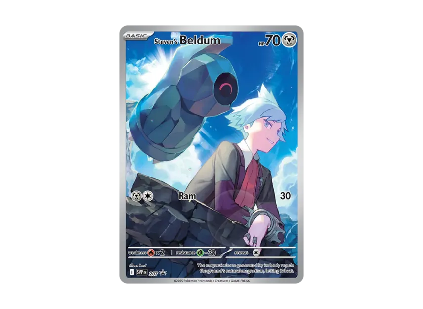 Steven's Beldum P [SVP 207] [EN] (Scarlet & Violet "Promotional Card")
