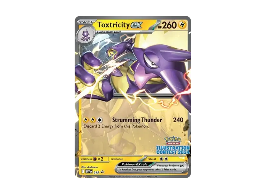 Toxtricity ex P [SVP 215] [EN] (Scarlet & Violet "Promotional Card")