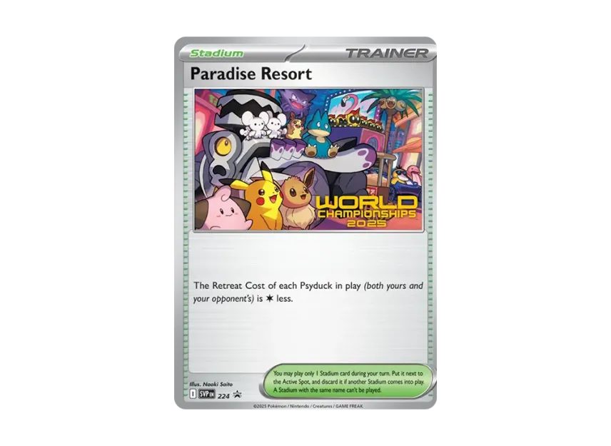 Paradise Resort P [SVP 224] [EN] (Scarlet & Violet "Promotional Card")