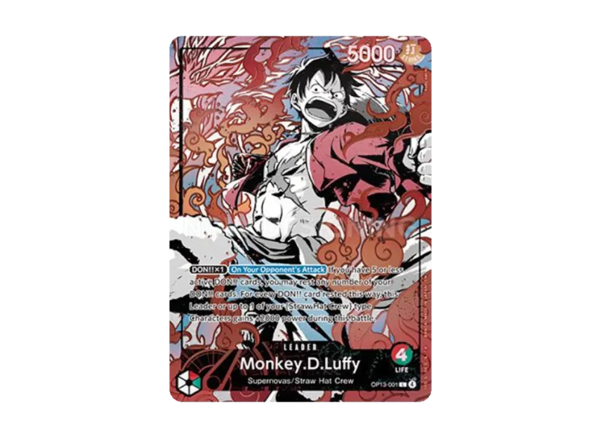 Monkey.D.Luffy L [OP13-001] [EN] (ANNIVERSARY SET "English Version 3rd Anniversary Set")