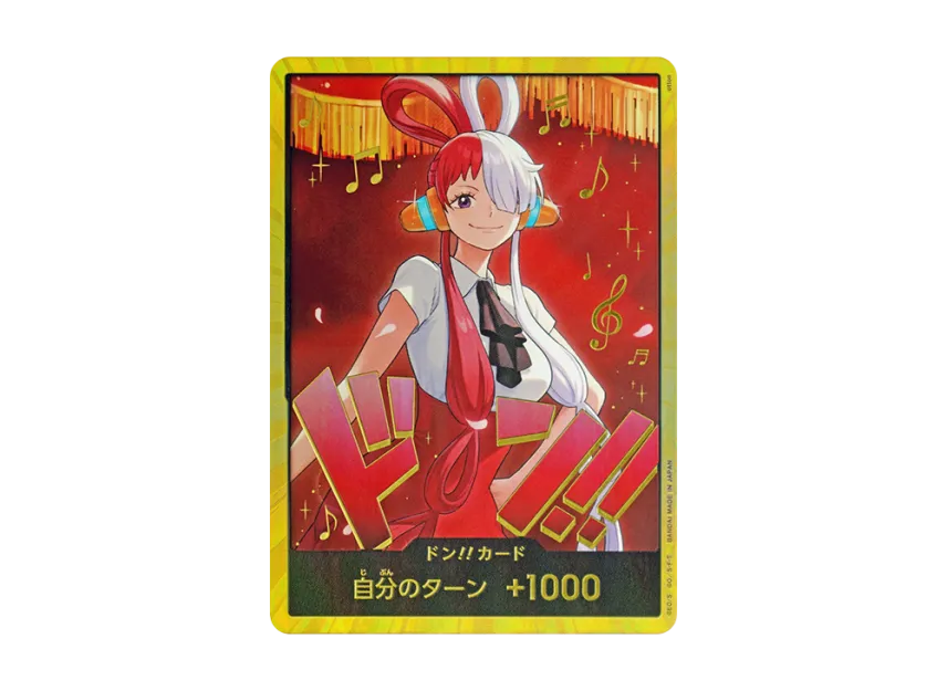 DON!! Card : Uta Super Parallel (Extra Booster "ONE PIECE Heroines edition") [EN]