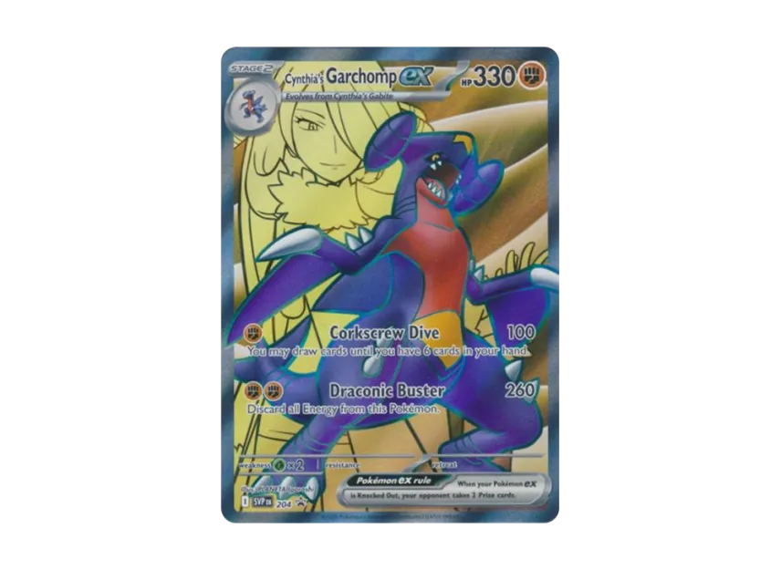 Cynthia's Garchomp ex P [SVP 204] [EN] (Scarlet & Violet "Promotional Card")