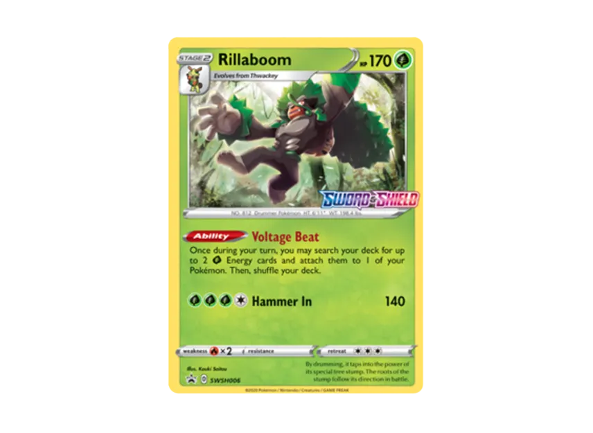 Rillaboom P [SWSH006] (Sword & Shield "Promotional Card")