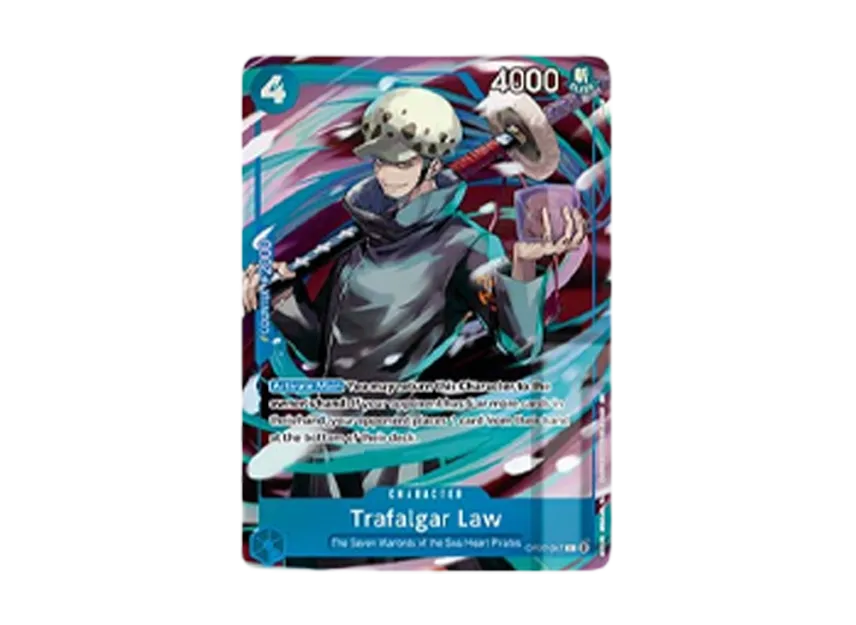 Trafalgar Law R [OP07-047] [EN] (ONE PIECE Card Game "Seven Warlords of the Sea Binder Set")