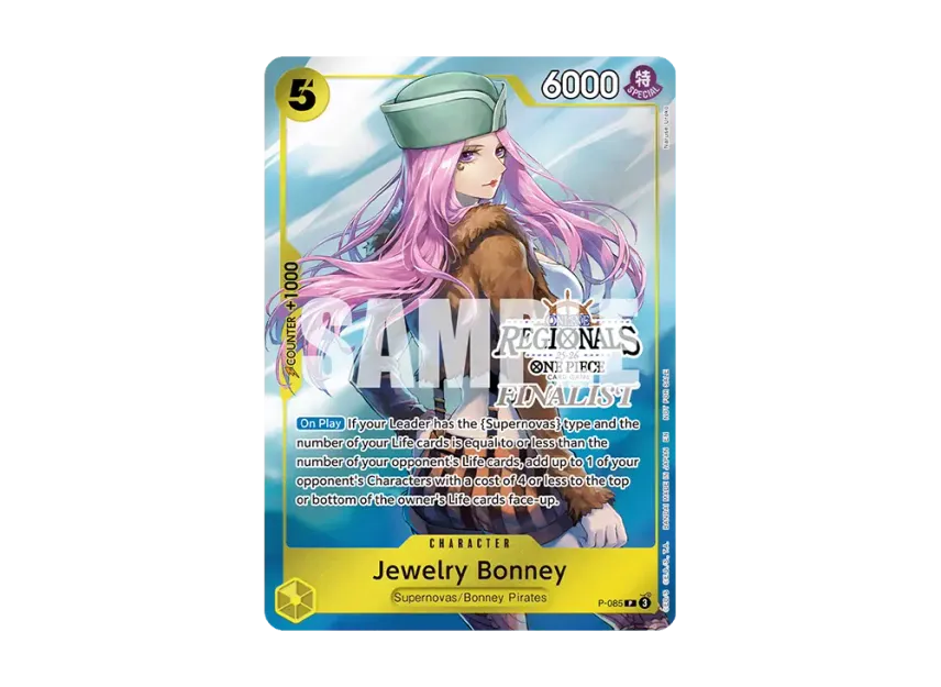 Jewelry Bonney P [P-085] [EN] (Promotional Card "Online Regional Finalist Card Set 2025 Vol.2")