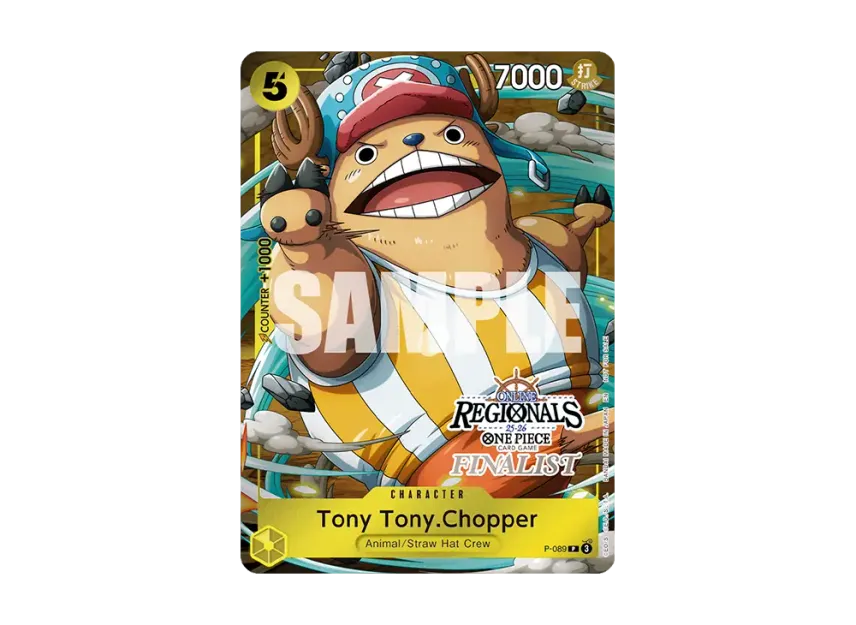 Tony Tony.Chopper P [P-089] [EN] (Promotional Card "Online Regional Finalist Card Set 2025 Vol.2")