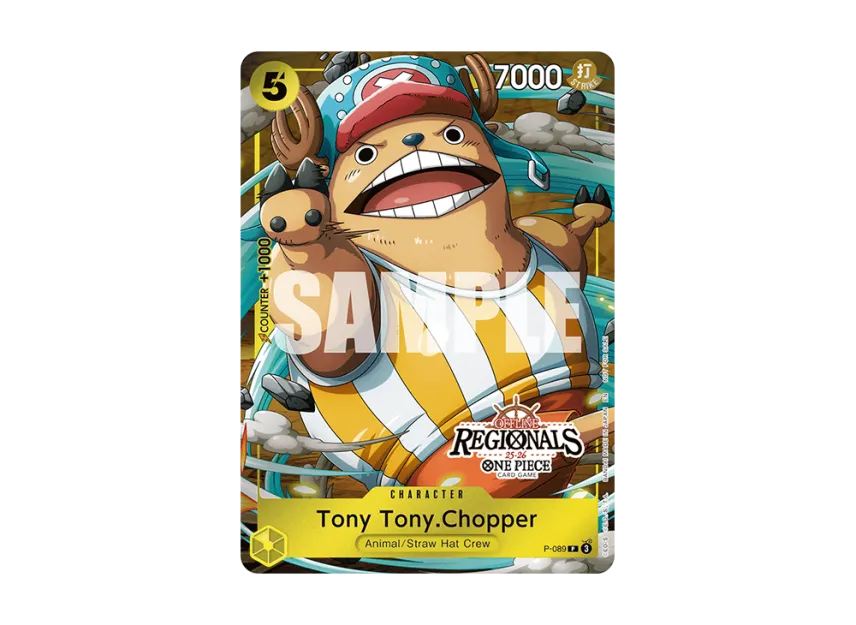 Tony Tony.Chopper P [P-089] [EN] (Promotional Card "Offline Regional Participation Pack 2025 vol.2")