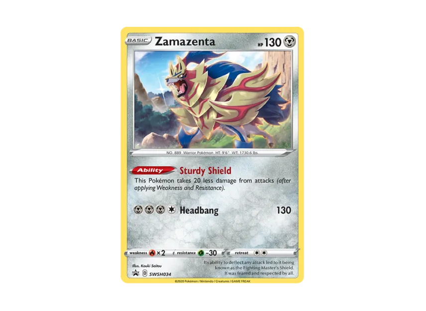 Zamazenta P [SWSH034] (Sword & Shield "Promotional Card")
