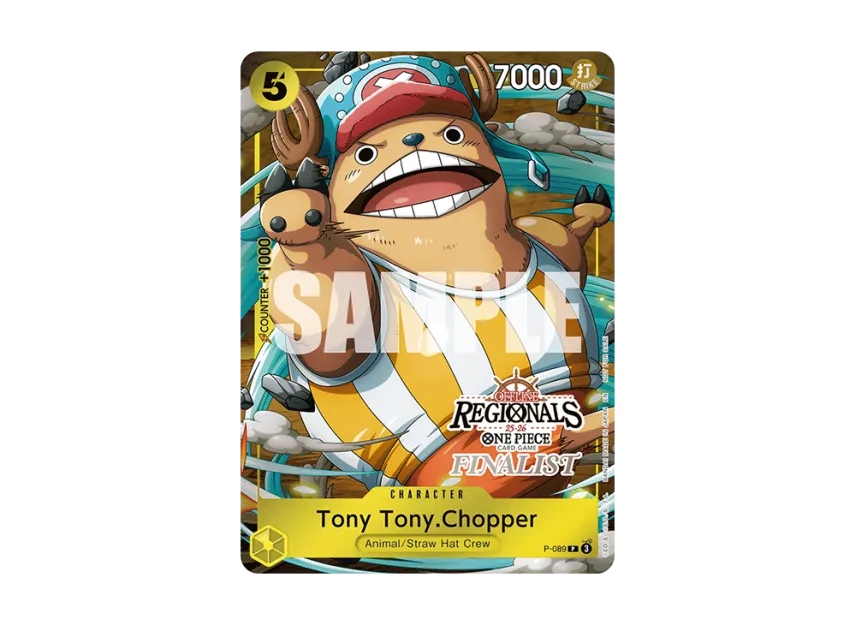 Tony Tony.Chopper P [P-089] [EN] (Promotional Card "Offline Regional Finalist Card Set 25-26 Season 2")