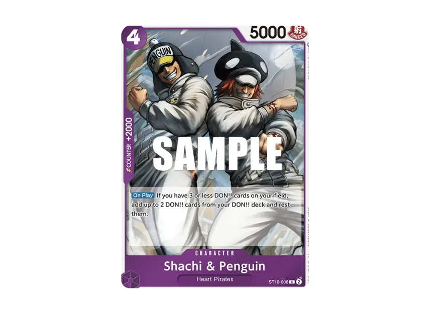 Shachi & Penguin C [ST10-008] [EN] (Ultra DecK "The Three Captains")