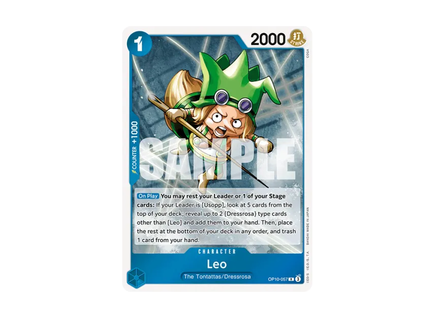 Leo R [OP10-057] [EN] (Booster Pack "Royal Blood")