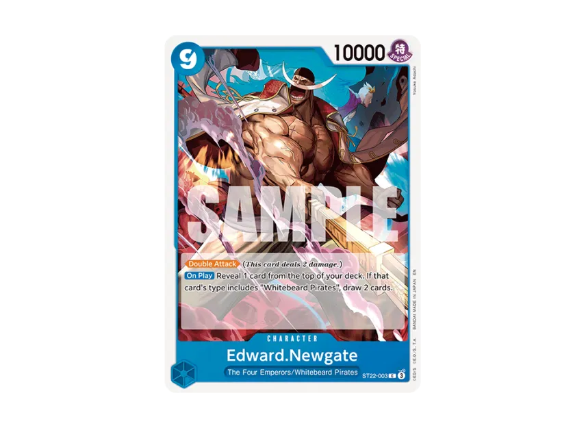 Edward.Newgate C [ST22-003] [EN] (Start Deck "Ace & Newgate")