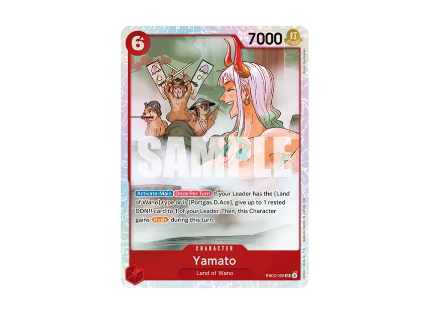 Yamato SR [EB02-006] [EN] (Extra Booster "Anime 25th Collection")
