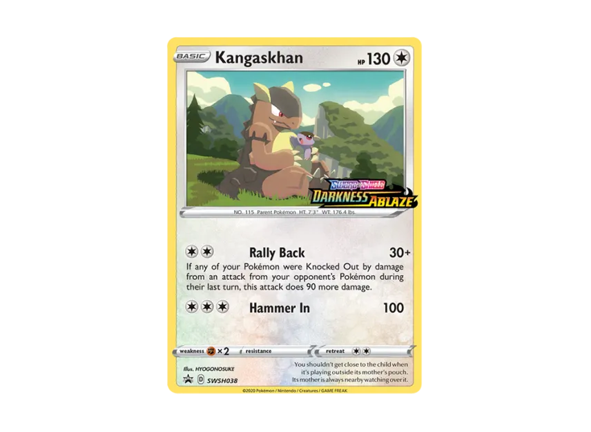Kangaskhan P [SWSH038] (Sword & Shield "Promotional Card")