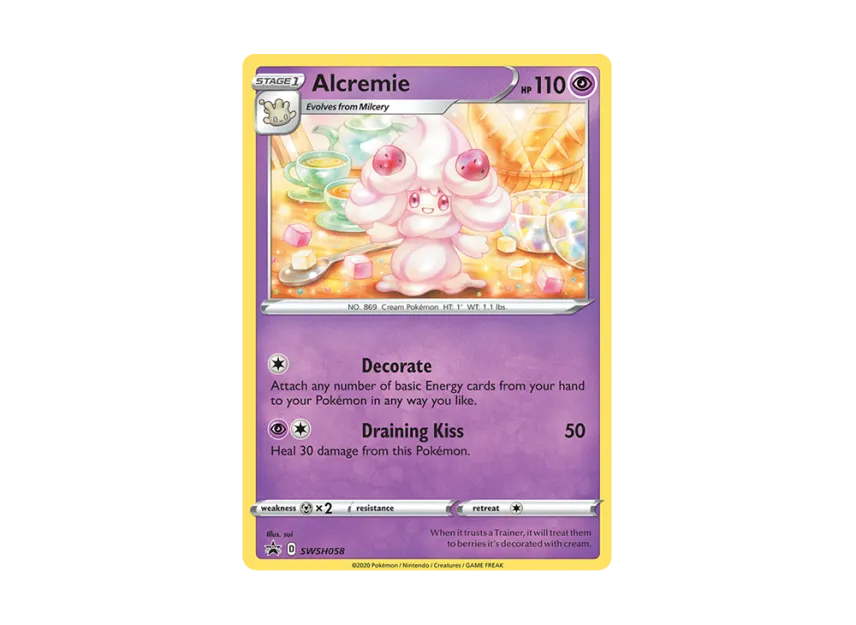 Alcremie P [SWSH058] (Sword & Shield "Promotional Card")