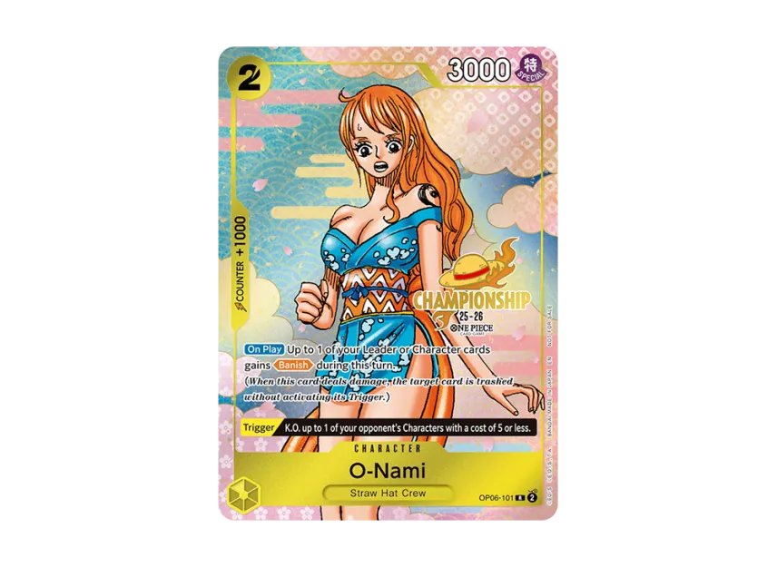 O-Nami R [OP06-101] [EN] (Promotional Card "CS 25-26 Event Pack")