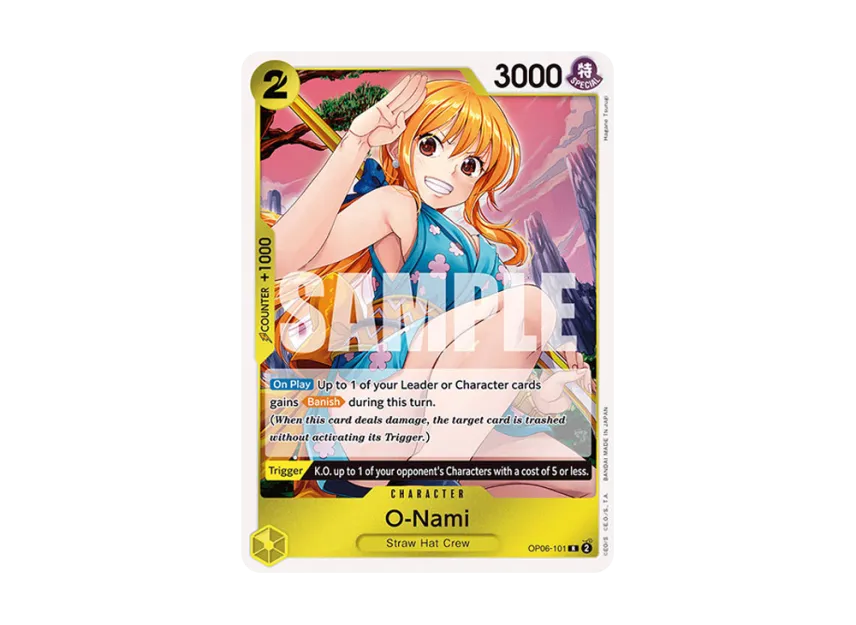 O-Nami R [OP06-101] [EN] (Booster Pack "Wings Of The Captain")