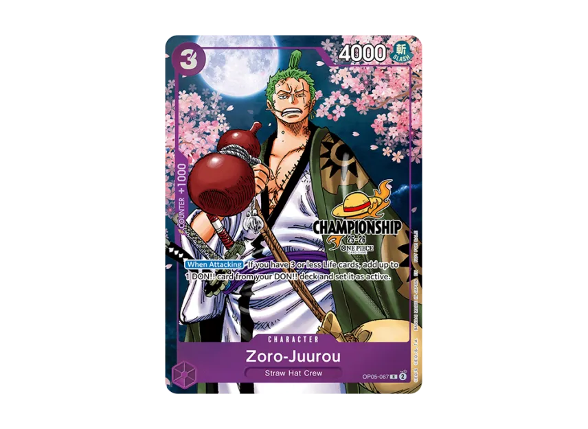 Zoro-Juurou R [OP05-067] [EN] (Promotional Card "CS 25-26 Event Pack Finalist Ver.")