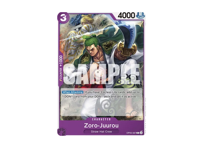 Zoro-Juurou R [OP05-067] [EN] (Start Deck "PURPLE Monkey.D.Luffy")