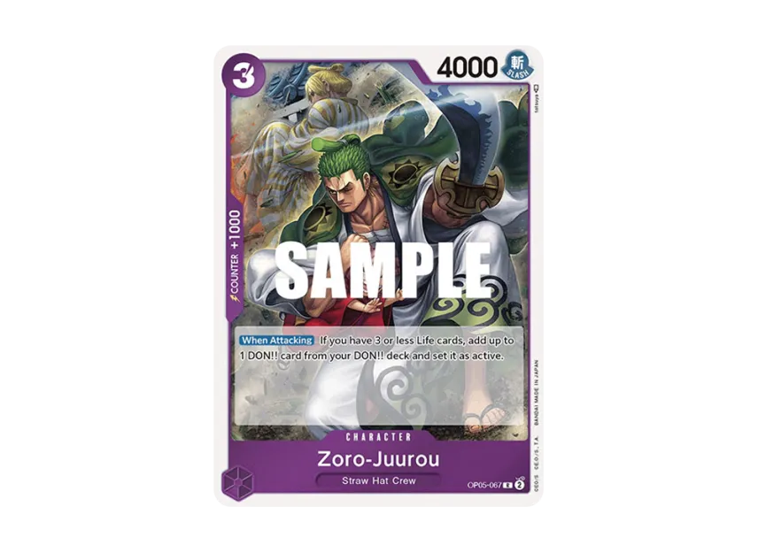 Zoro-Juurou R [OP05-067] [EN] (Booster Pack "Awakening Of The New Era")