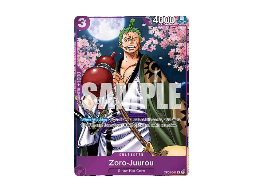 Zoro-Juurou R [OP05-067] [EN] (Promotional Card "Event Pack Vol.5")
