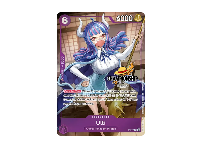 Ulti P [P-077] [EN] (Promotional Card "CS 25-26 Event Pack Finalist Ver.")