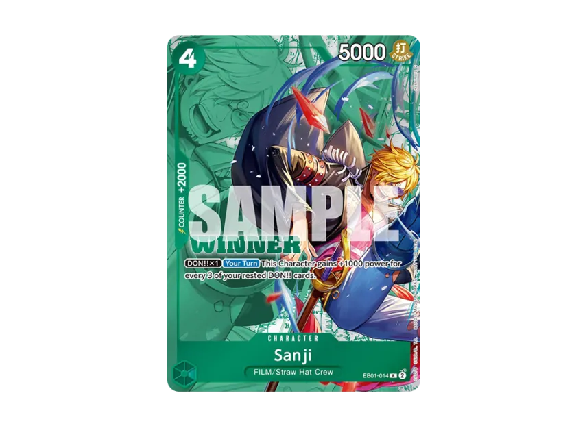 Sanji R [EB01-014] [EN] (Promotional Card "Tournament Pack 2025 Vol.1 -Winner-")