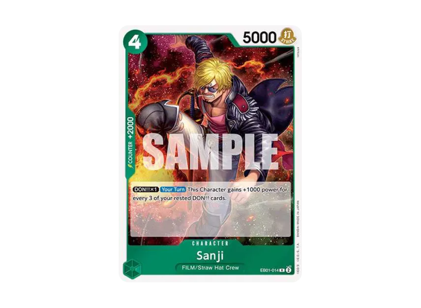 Sanji R [EB01-014] [EN] (Extra Booster "Memorial Collection")