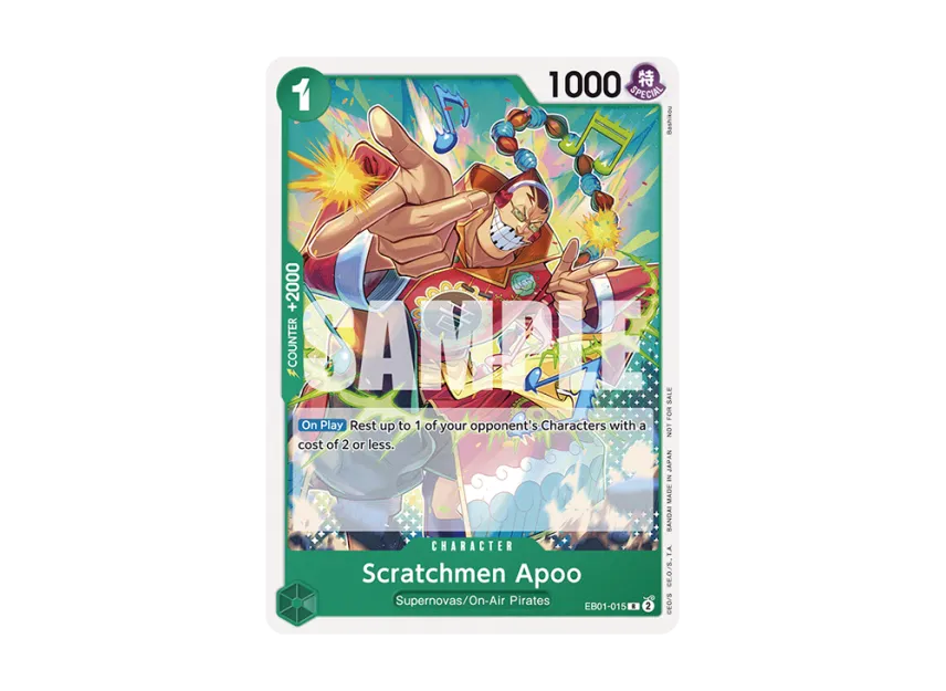 Scratchmen Apoo R [EB01-015] [EN] (Promotional Card "Tournament Pack 2025 Vol.2")
