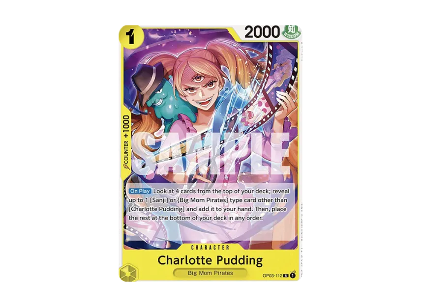 Charlotte Pudding R [OP03-112] [EN] (Start Deck "YELLOW Charlotte Katakuri")